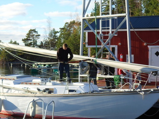 Kun masto on saatu tähän vaiheeseen, ollaan jo voiton puolella.